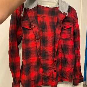 Red and black flannel